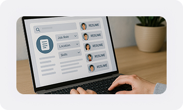 Centralized Resume Hub with smart filters
