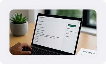 Offer Letter Management